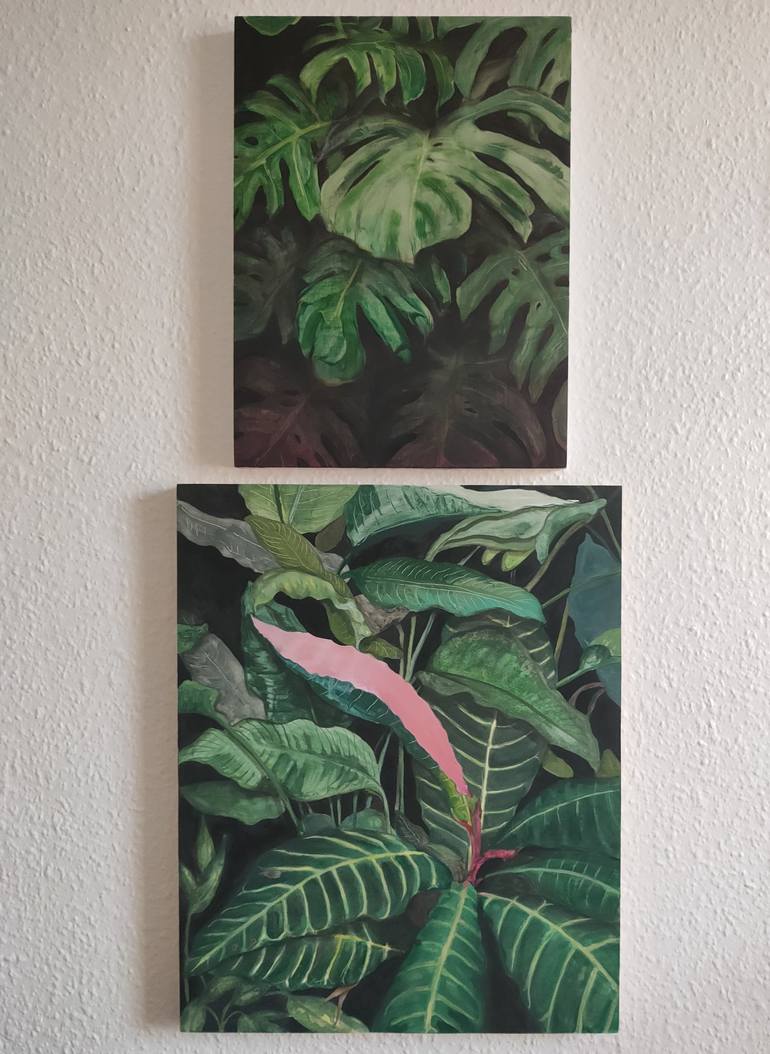 Original Modern Botanic Painting by Hannah Weatherhead