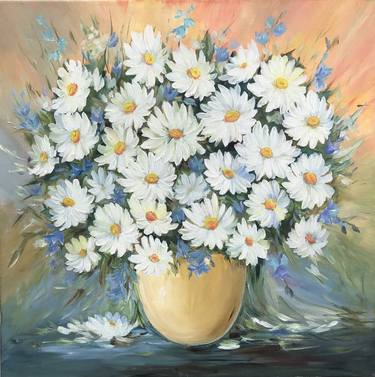 Original Impressionism Floral Paintings by Anna Art