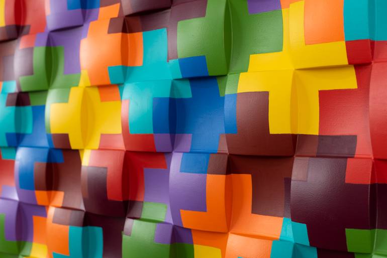 Original Conceptual Abstract Painting by Dana Church