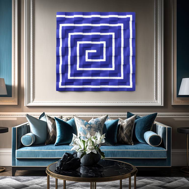 Original Conceptual Abstract Painting by Dana Church