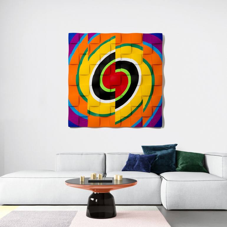 Original Conceptual Abstract Painting by Dana Church