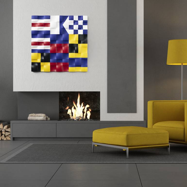 Original Conceptual Abstract Painting by Dana Church