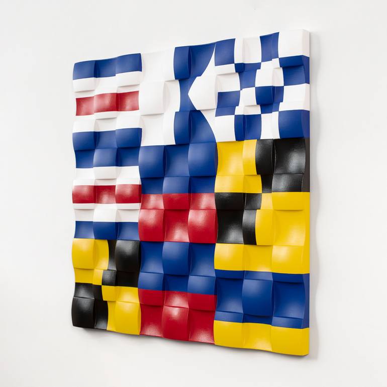 Original Conceptual Abstract Painting by Dana Church