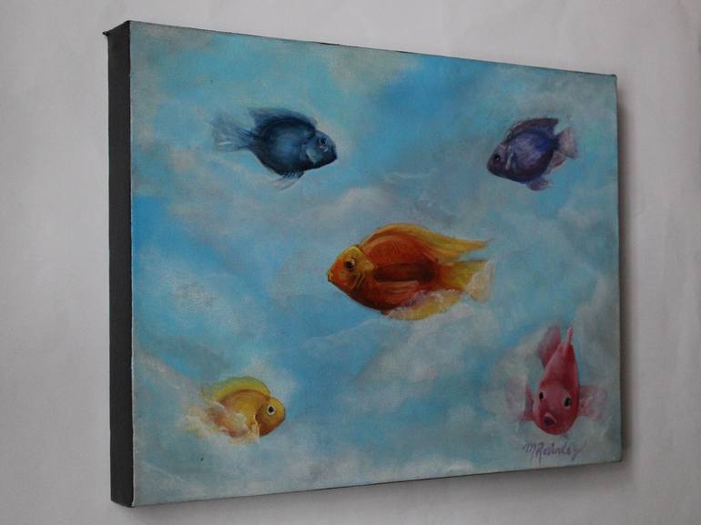 Original Animal Painting by Monica Resendez