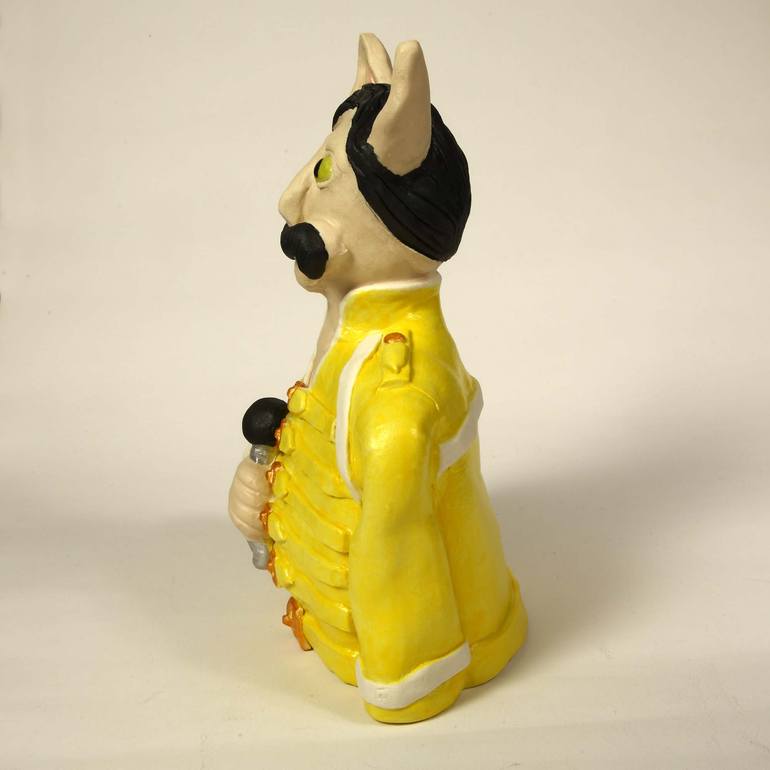 Original Pop Art Pop Culture/Celebrity Sculpture by Fiona Hodges
