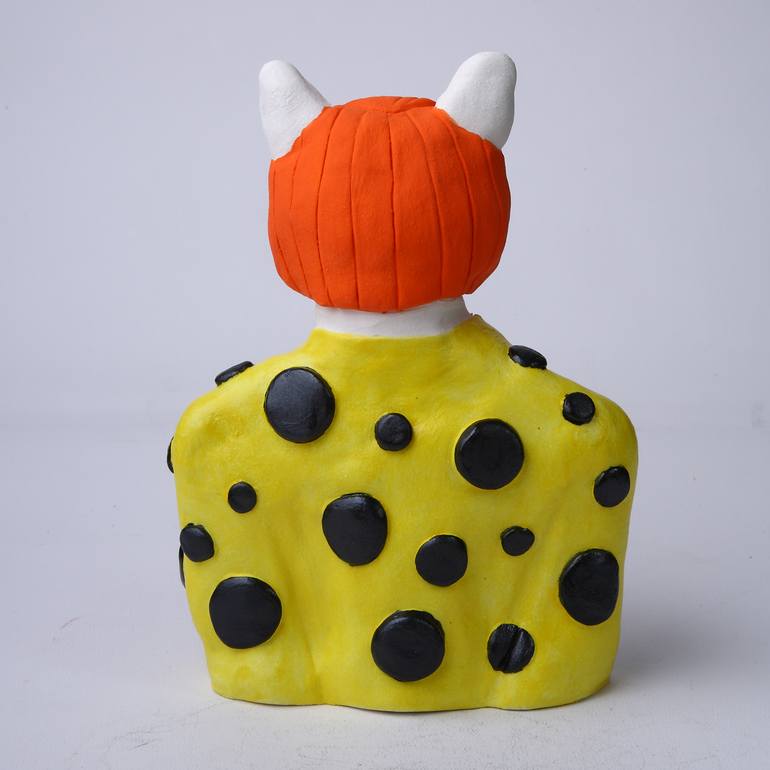 Original Figurative Animal Sculpture by Fiona Hodges