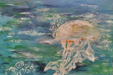 Original Abstract Expressionism Landscape Paintings by Einat Lev Ari