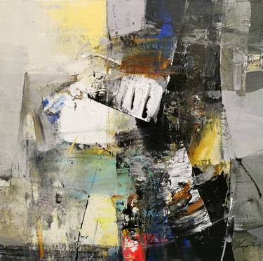 Print of Abstract Expressionism Abstract Paintings by Vasil Vasilev