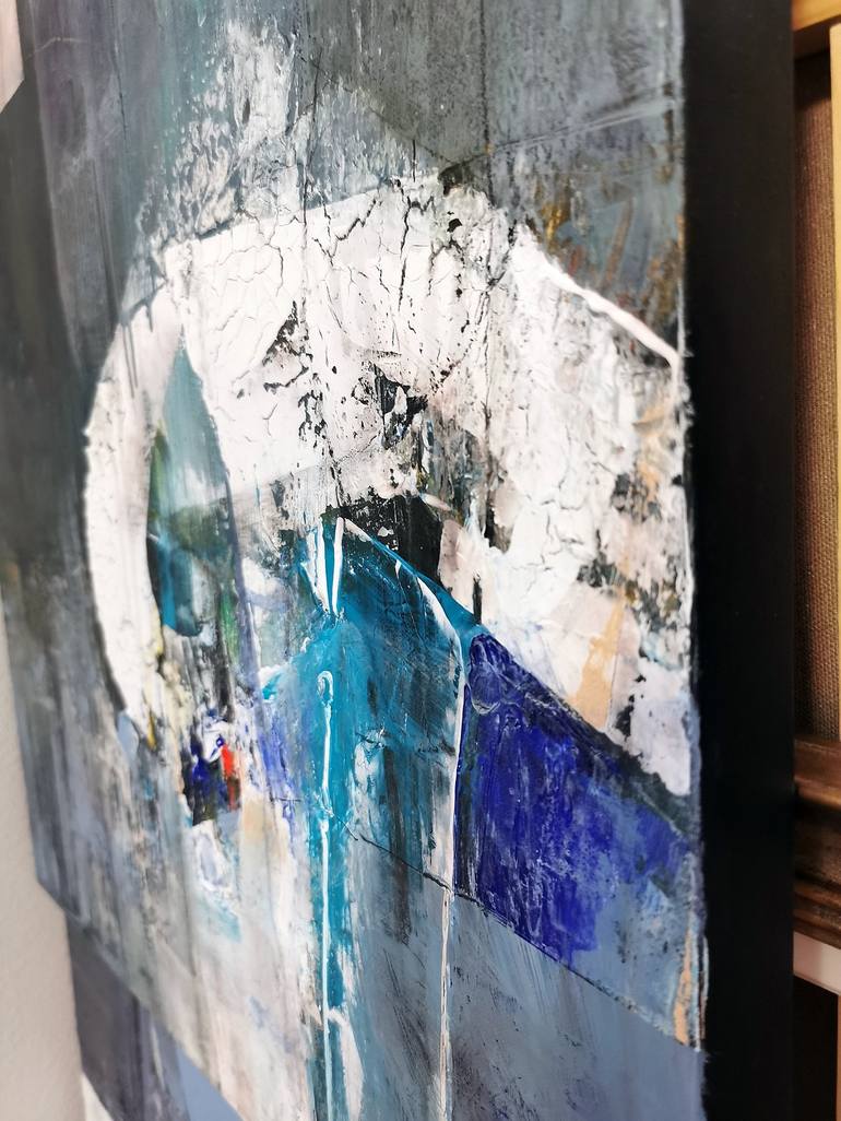 Original Abstract Expressionism Abstract Painting by Vasil Vasilev