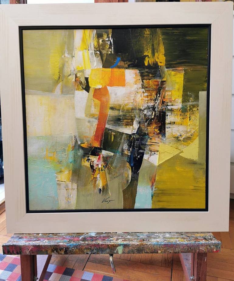 Original Abstract Painting by Vasil Vasilev