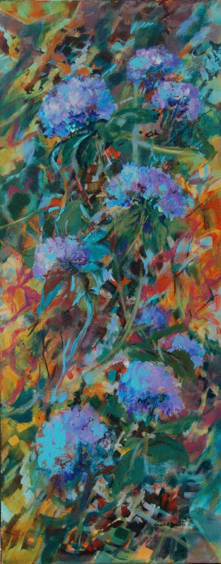 Hydrangeas Painting by Susan Johnston | Saatchi Art