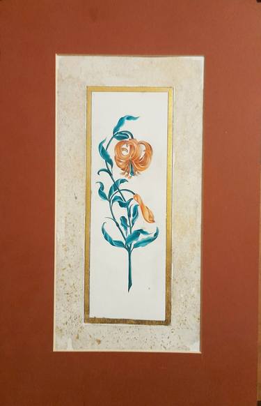 Original Botanic Paintings by muge ozdemir