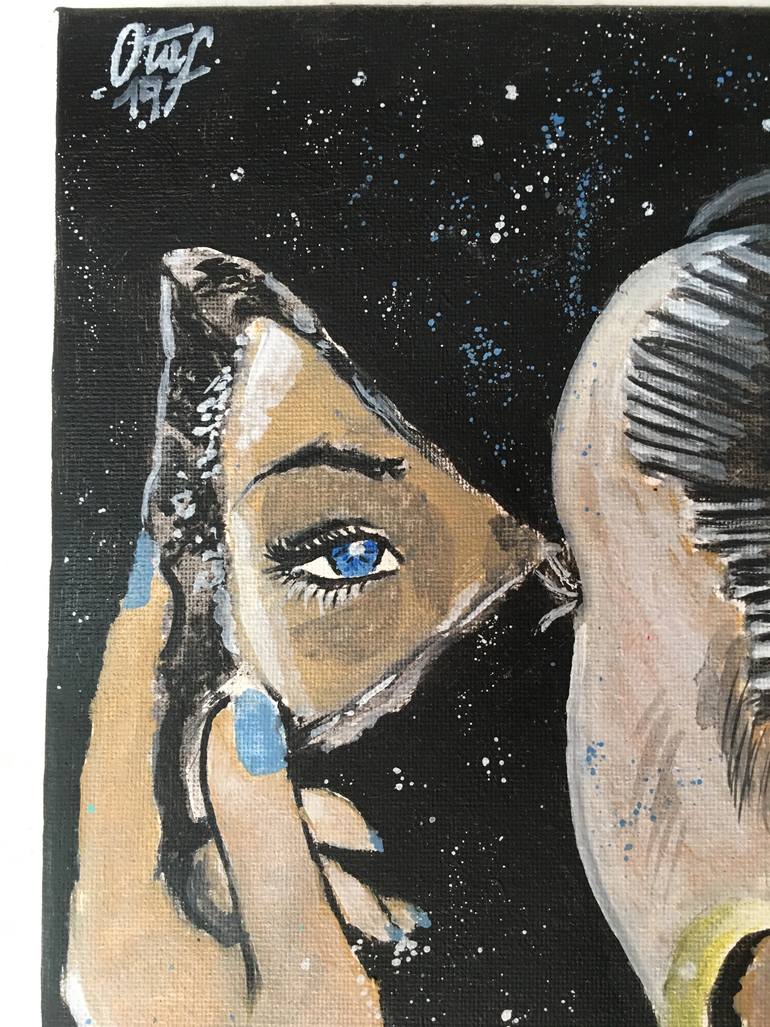 Original Figurative Women Painting by Mister Otaf