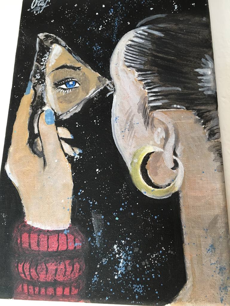 Original Figurative Women Painting by Mister Otaf