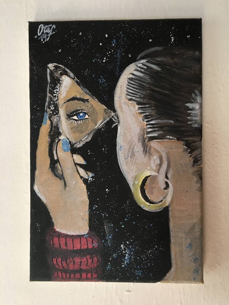 Original Figurative Women Painting by Mister Otaf