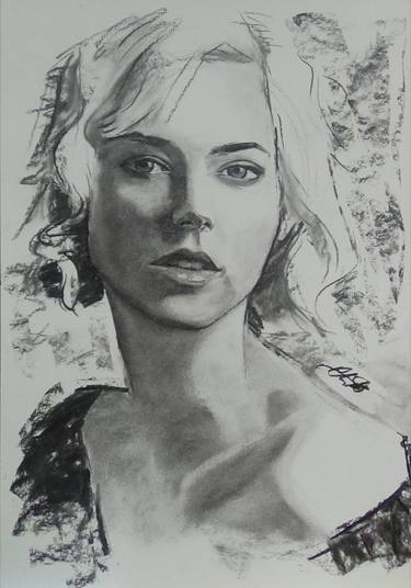 Original Portraiture Portrait Drawings by Héctor Hugo Chate Soto