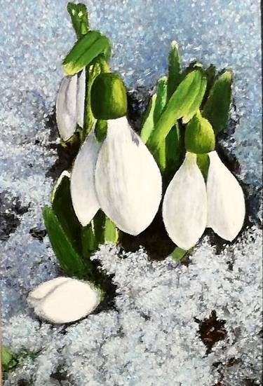 Original Realism Floral Painting by Nadya Zlatanova