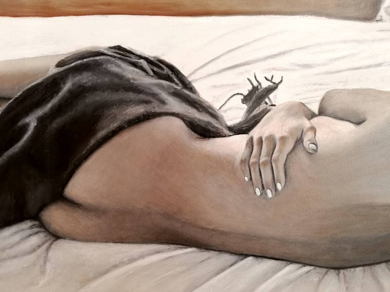 Original Realism Body Painting by Nadya Zlatanova
