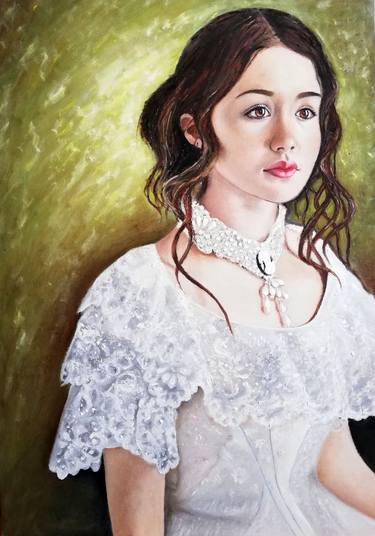 Original Fine Art Portrait Paintings by Nadya Zlatanova