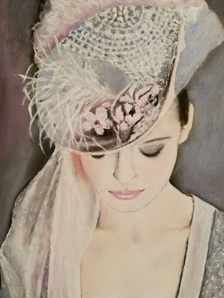 Original Realism Portrait Painting by Nadya Zlatanova