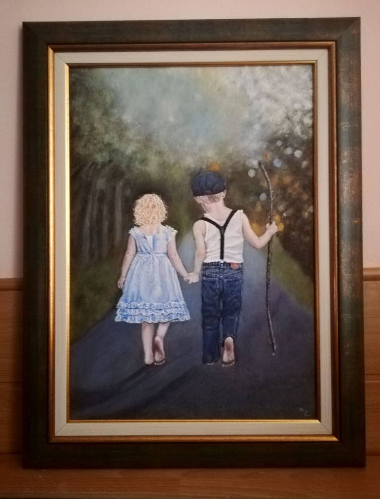 Original Children Painting by Nadya Zlatanova