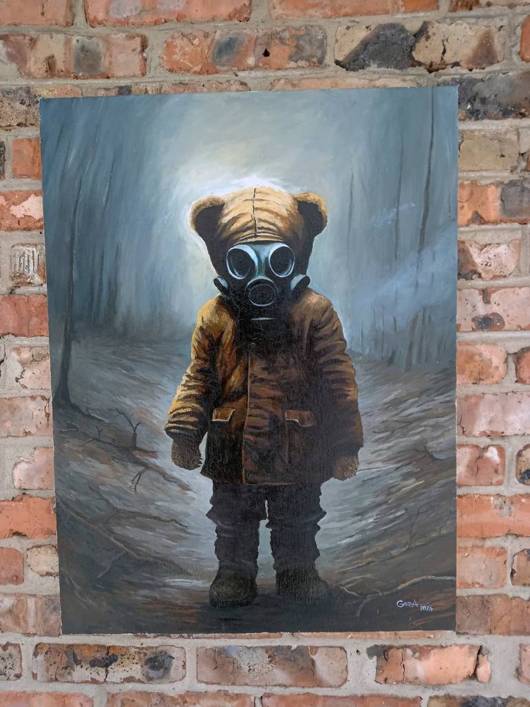 Original Conceptual Children Painting by Alexandr Gera