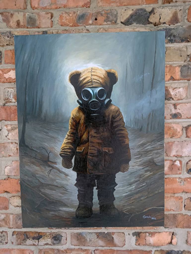 Original Conceptual Children Painting by Alexandr GerA