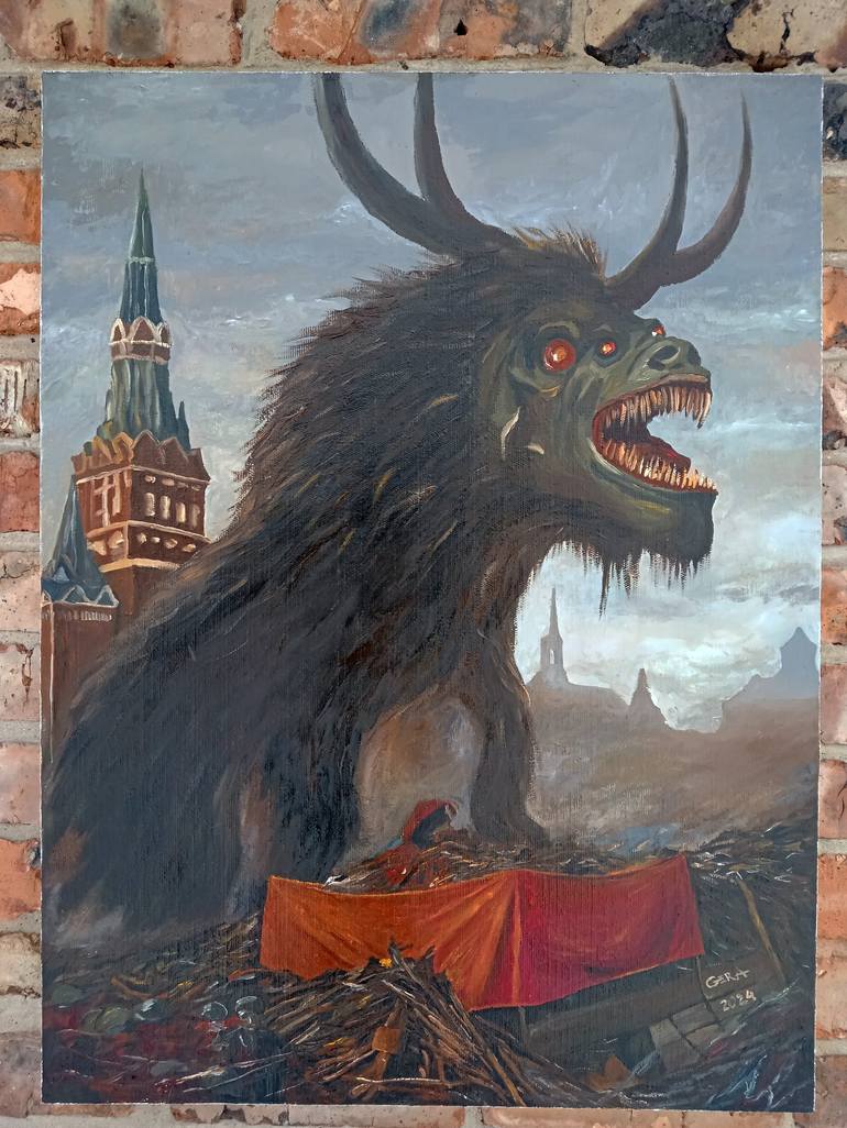 Original Fine Art Fantasy Painting by Alexandr GerA