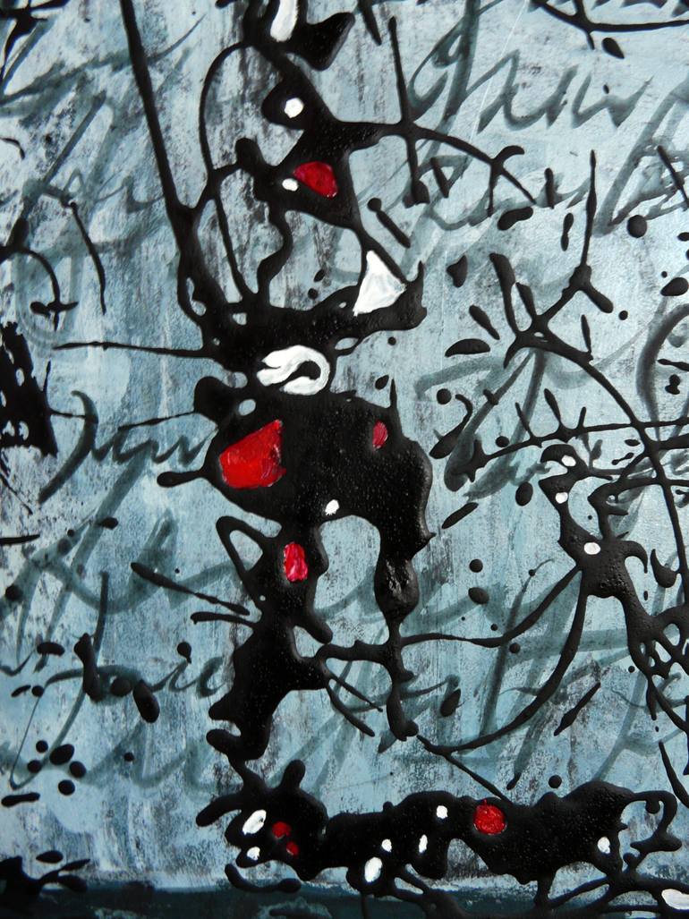 Original Conceptual Abstract Painting by Alexandr Gera