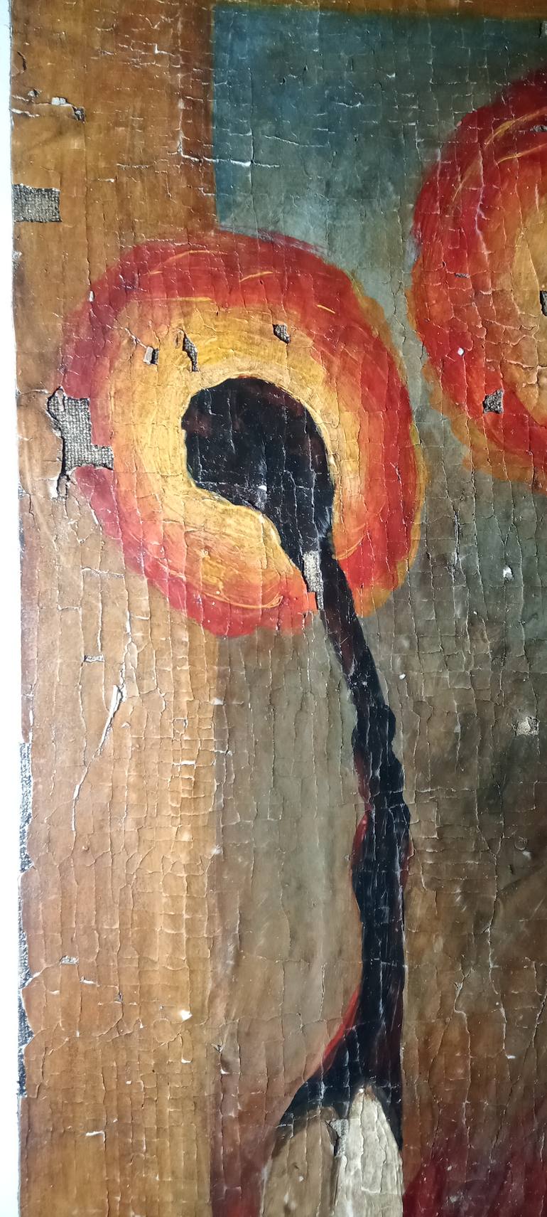 Original Abstract Expressionism Politics Painting by Alexandr Gera