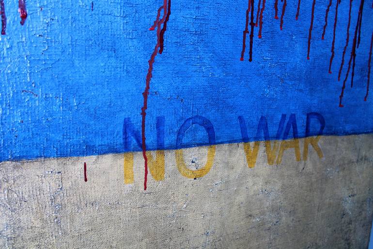 Original Abstract Politics Painting by Alexandr Gera