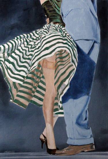 Original Figurative Performing Arts Paintings by Duane Brown