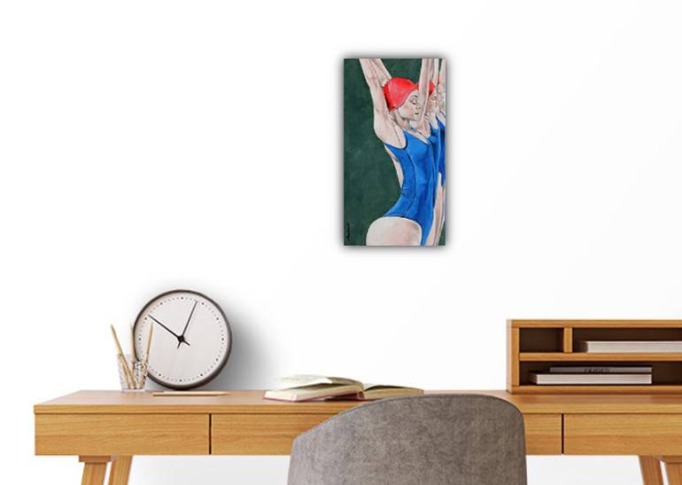 Original Contemporary Sports Painting by Duane Brown