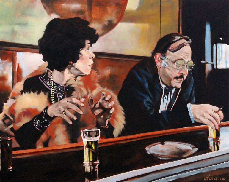 Print of Contemporary People Paintings by Duane Brown