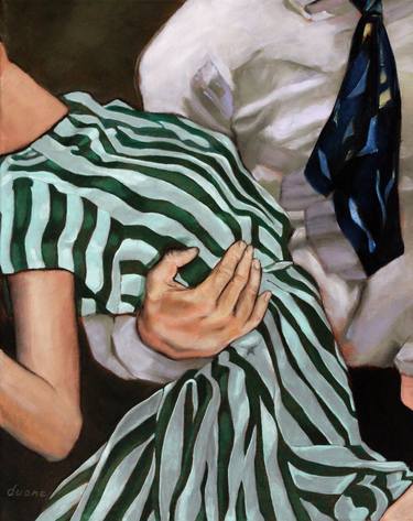 Original Figurative People Paintings by Duane Brown