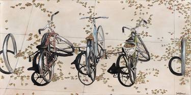 Print of Bicycle Paintings by Duane Brown