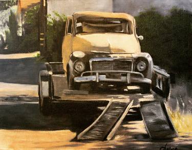 Original Fine Art Automobile Paintings by Duane Brown