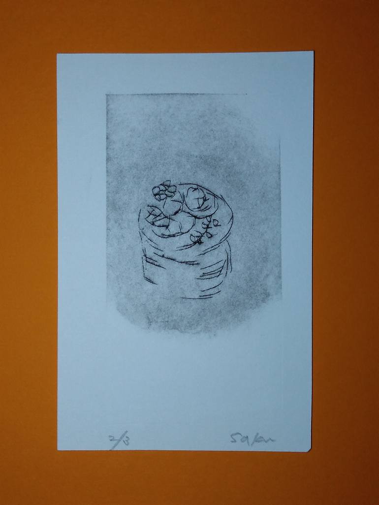 Original Cuisine Printmaking by Saku Kuronashi