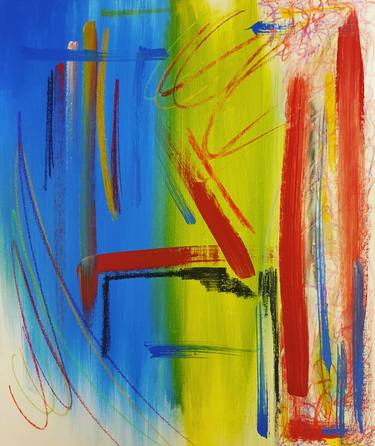 Original Expressionism Abstract Paintings by Tom Bushin