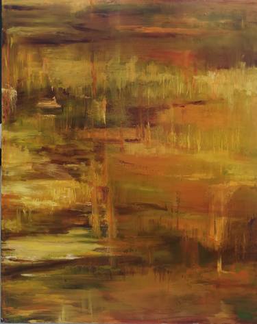 Original Abstract Water Paintings by Christine Arlert