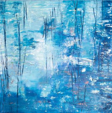Original Modern Water Paintings by Christine Arlert