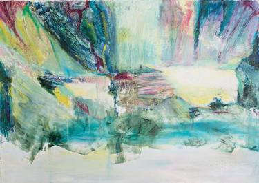 Original Abstract Nature Paintings by Christine Arlert
