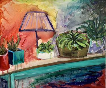 Print of Impressionism Interiors Paintings by Begona Bilbao