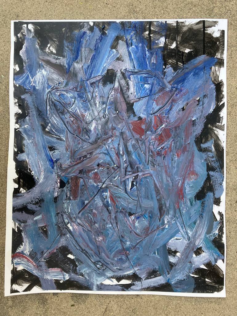 Original Abstract Expressionism Abstract Painting by John Kilduff