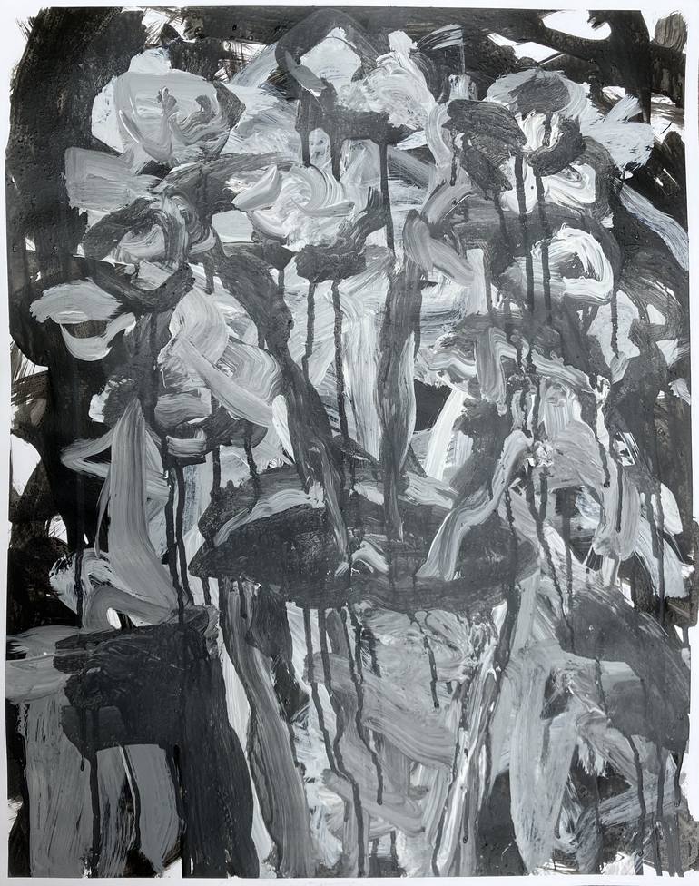 Print of Abstract Expressionism Floral Paintings by John Kilduff