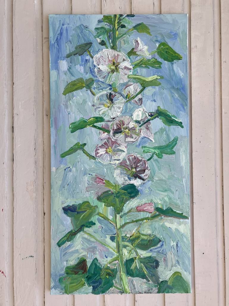 Original Impressionism Floral Painting by John Kilduff