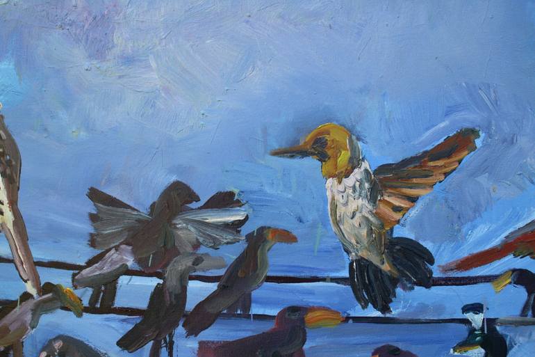 Original Folk Animal Painting by John Kilduff