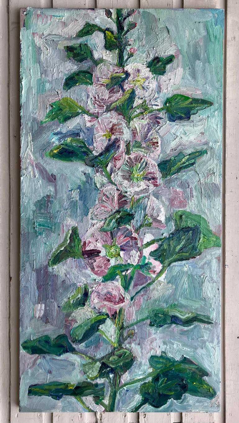 Original Impressionism Floral Painting by John Kilduff