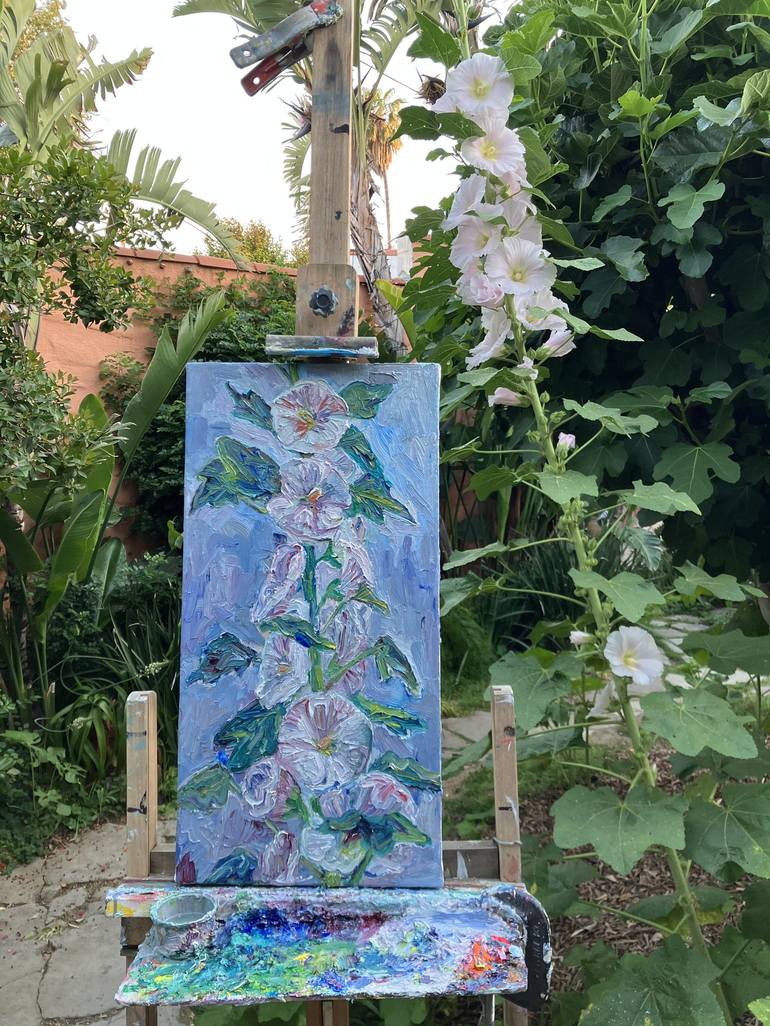 Original Impressionism Floral Painting by John Kilduff