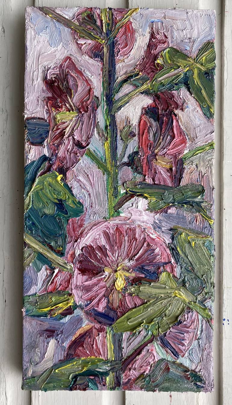 Original Impressionism Floral Painting by John Kilduff